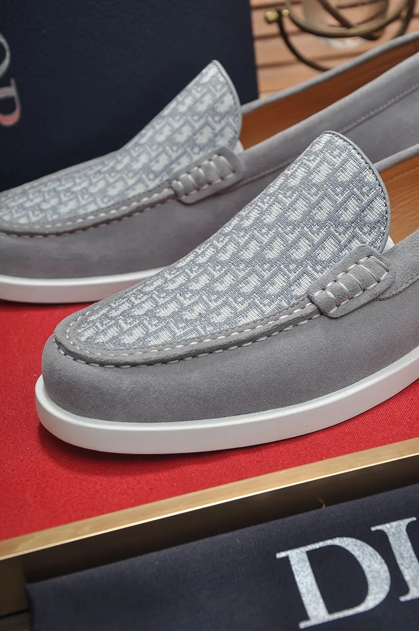 Men's shoes 💰520💶 [Dior] high-end goods Niuli original order quality Dior —🆘. Dior original order purchasing, high-end leather shoes, fabric: imported cowhide from Italy ➕ water-dyed cowhide/cowhide lining ➕ special original outsole, fine workmanship, real-life shooting 🎬 size: 38-45 (customized at 45)